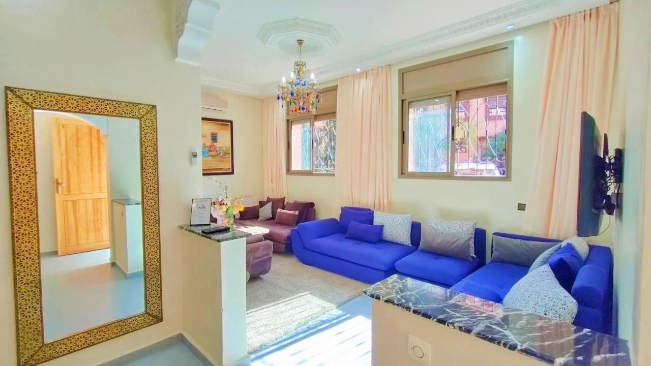 Ferienwohnung Cycas Family Aparts -Fibre Optique- Marrakesch Exterior foto